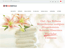 Tablet Screenshot of egehavlu.com